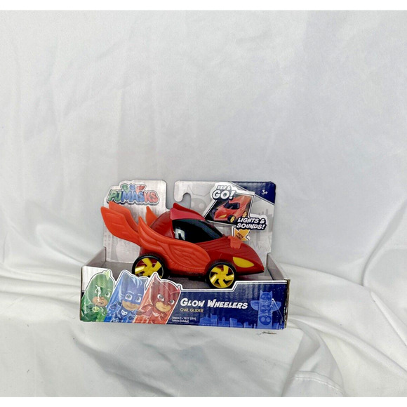 PJ Masks Glow Wheelers Owl Glider Toy Toddler‎ Light Up New NIB - Picture 11 of 11